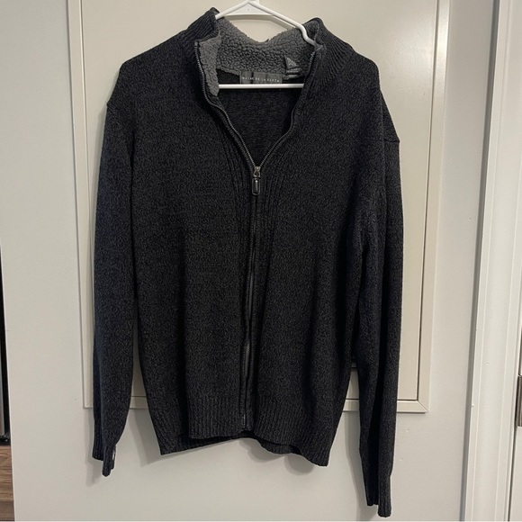 Oscar de la Renta Other - Oscar de la Renta men's full-zip knit sweater
